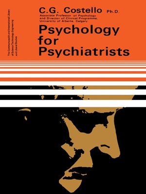 cover image of Psychology for Psychiatrists